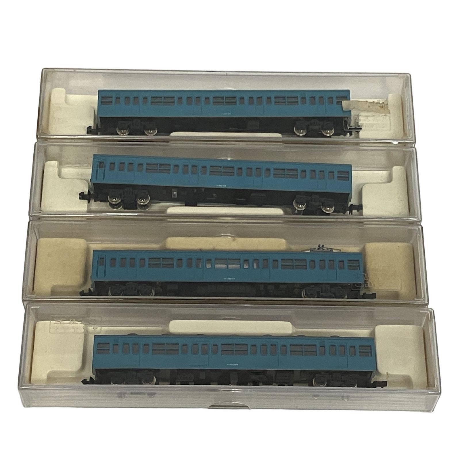 KATO カトー 401-4 403 404 405 国鉄103系電車 ブルー 4両セット N