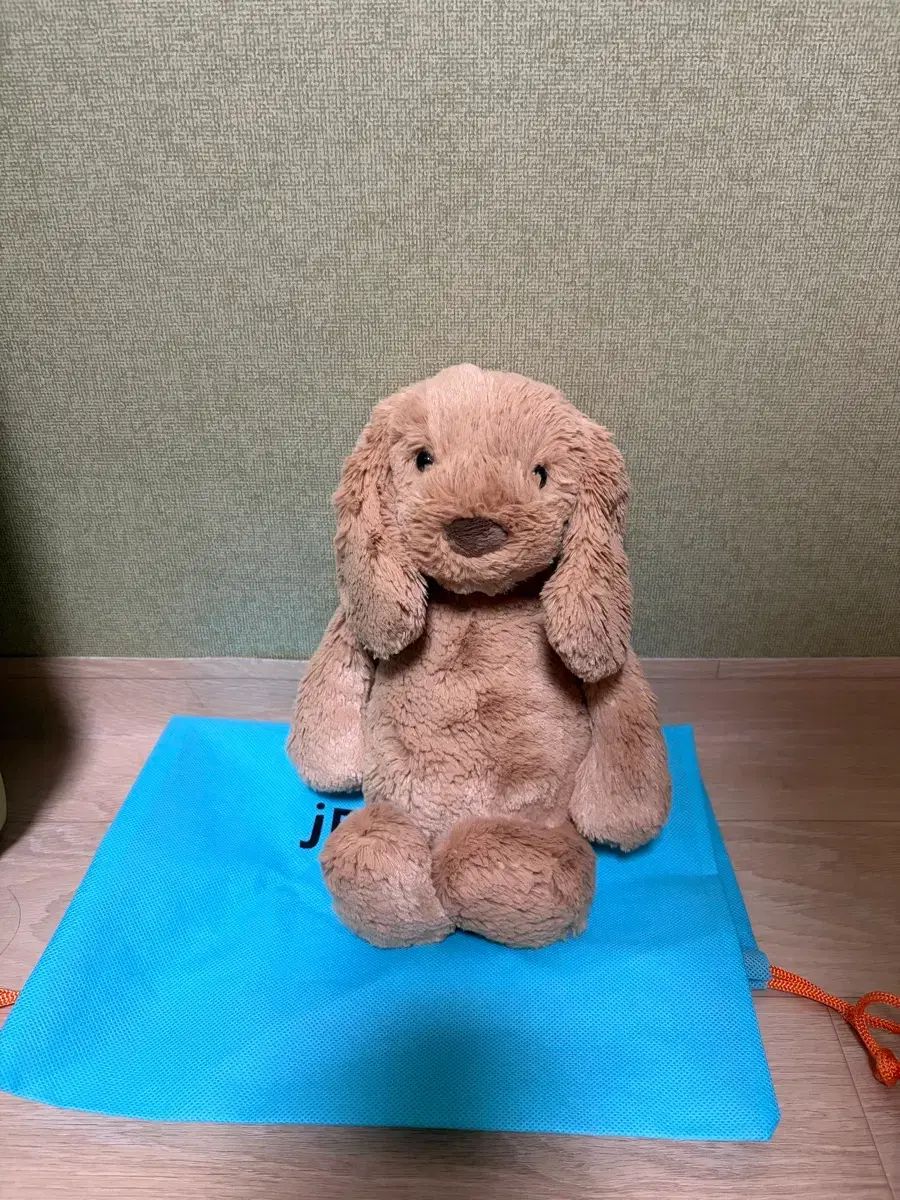 状態最高) JELLYCAT(ジェリーキャット) Bashful Puppy ミディ フール トフィー 出品