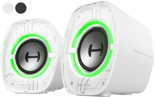 Edifier 【エディファイア】 G1000 II 卓上 小型 RGB ゲーミングスピーカー ｜ PS5 Pro/PS5/PS4/Switch 2/Switch等対応 ｜ 2.0ch PC アクティブ先端デザインスピーカー 音質高 ｜ Bl 2f519ca0