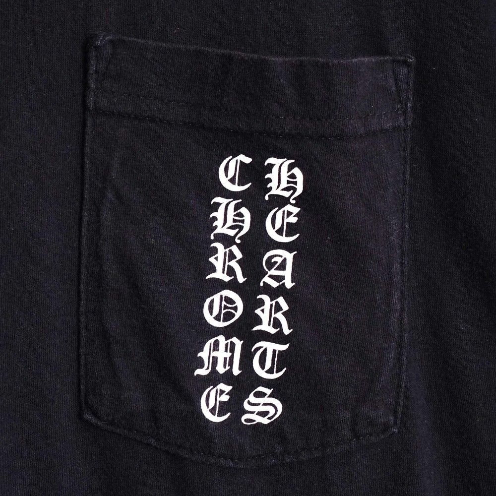 CHROME HEARTS 東京限定 バーティカル スクロールラベル Tシャツ L