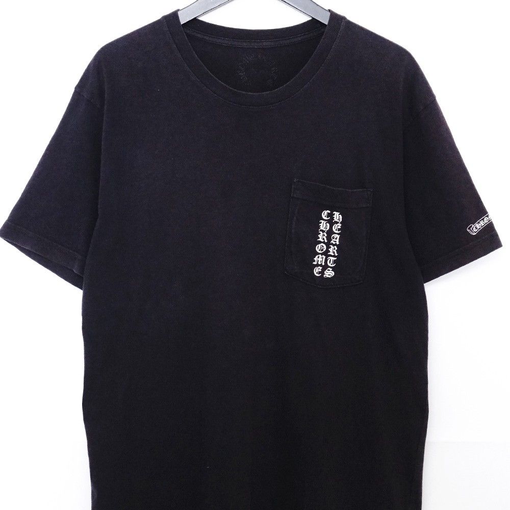 CHROME HEARTS 東京限定 バーティカル スクロールラベル Tシャツ L