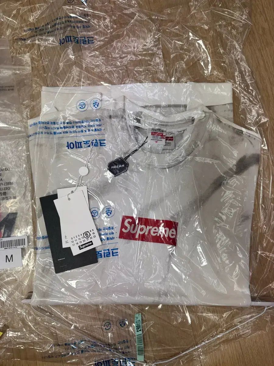 Supreme x MM6 Maison Margiela ボックスロゴ Tシャツ L