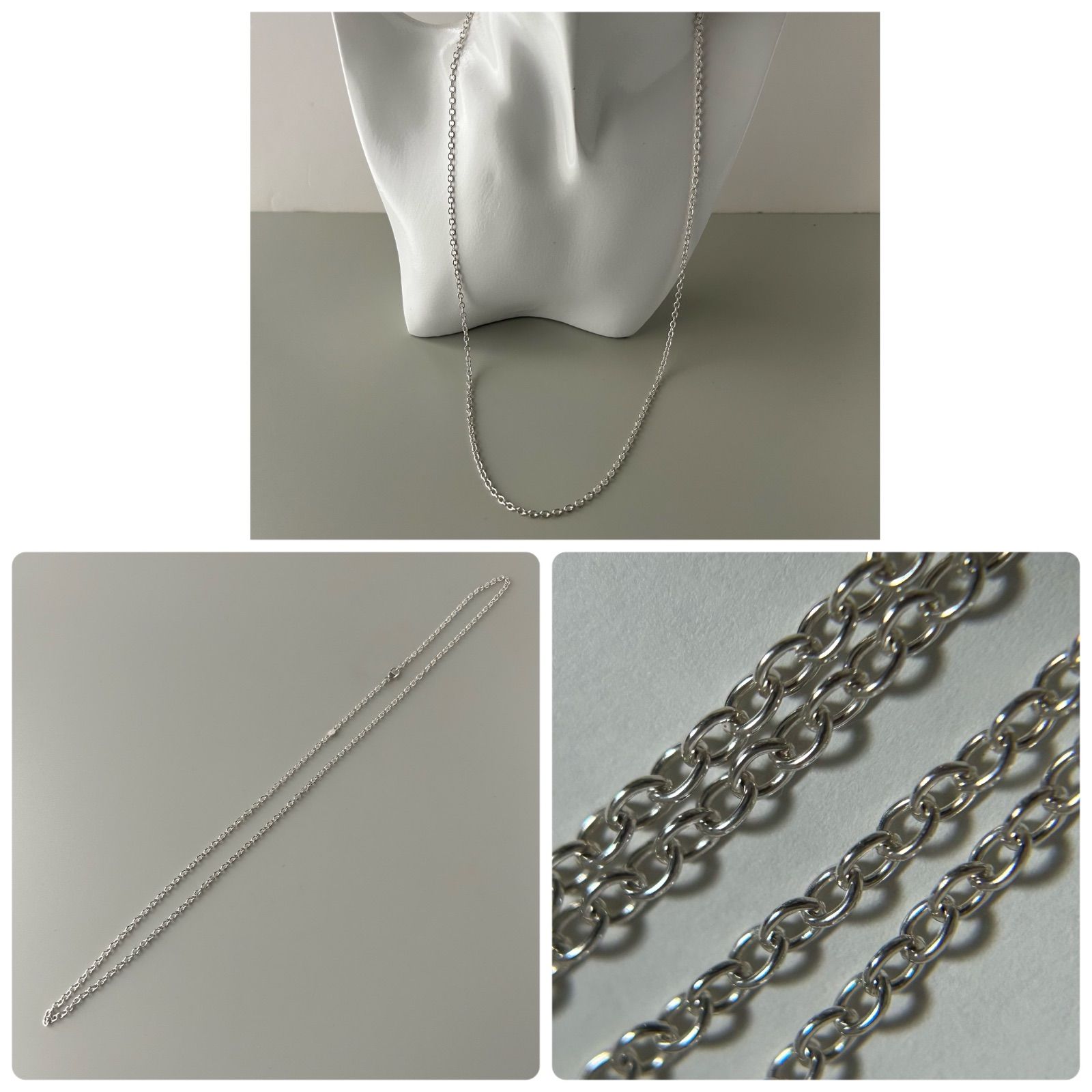 専用　ジョージジェンセン　2トーン　チェーン ジョージ ジェンセン Sterling Silver 925 ネックレス チェーン Georg