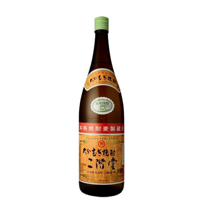 大分県 二階堂酒造 乙 25度 二階堂 麦 1800ml 6本単位(1ケース) 1.8L 瓶 大分むぎ焼酎 ケース販売 父親 誕生日 プレゼント お酒 父の日 ギフト 8,142円
