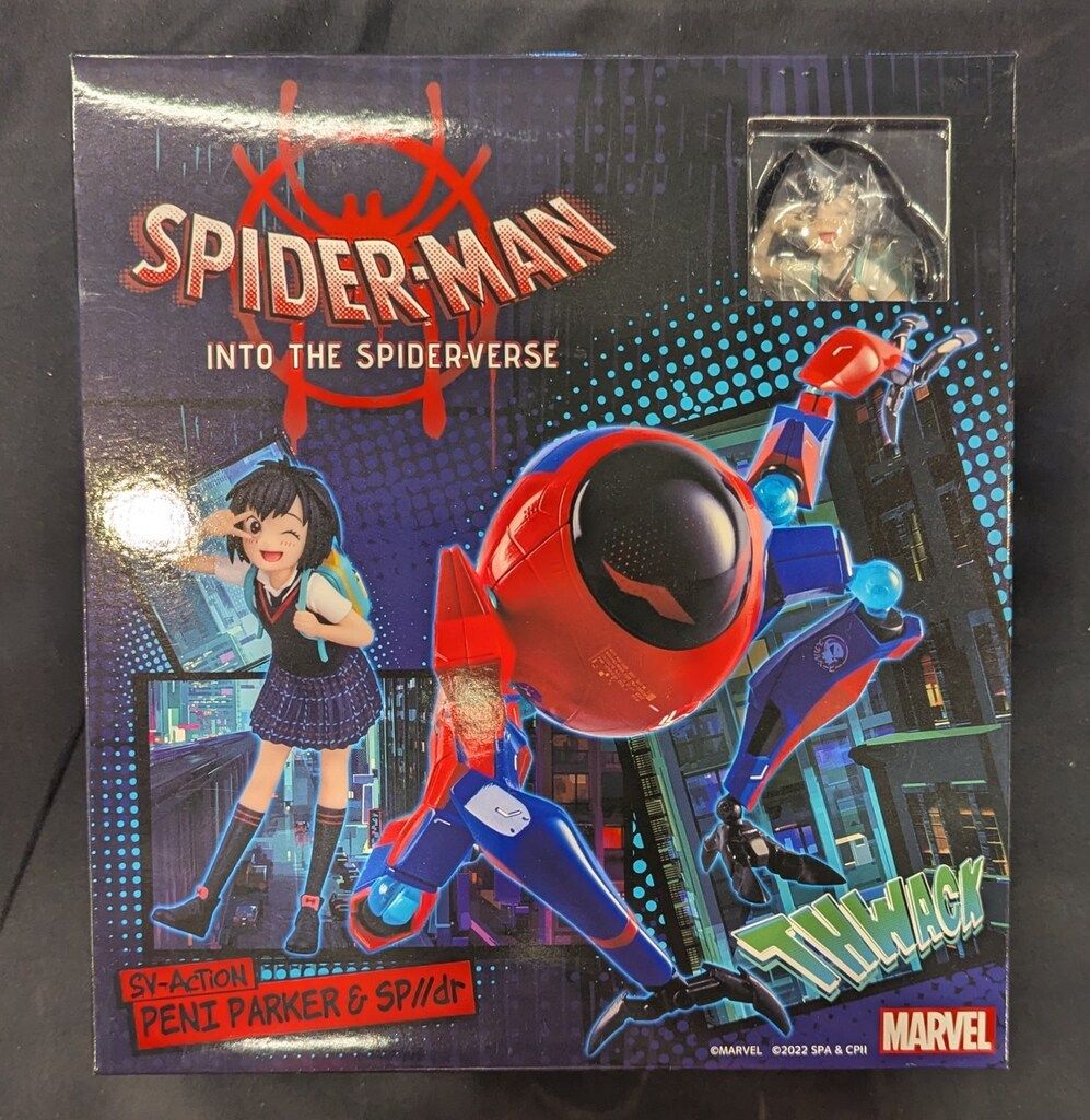 底値 開封品☆千値練 Peni Parker & SP//drマーベルレジェンド Spider-Man Into the Spider-Verse - SV-Action Peni Parker & SP//dr