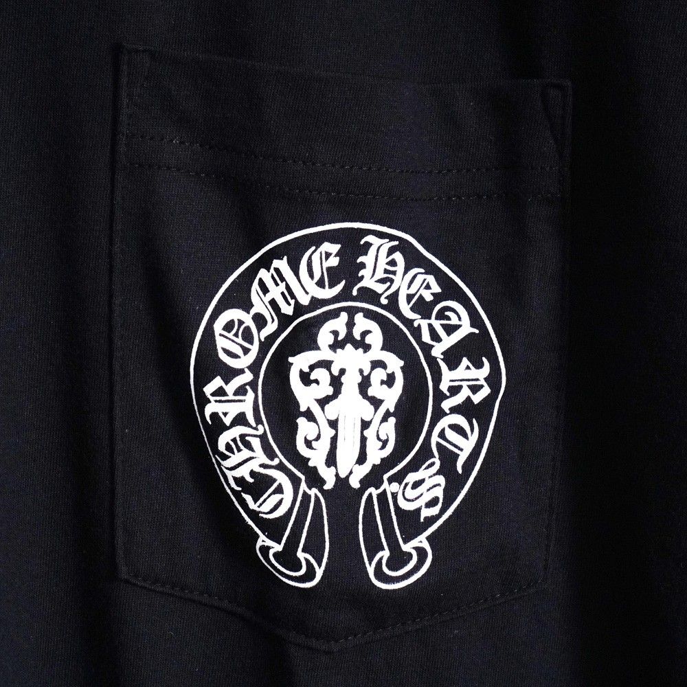 未使用 CHROME HEARTS アメリカンフラッグダガーTシャツ Lサイズ