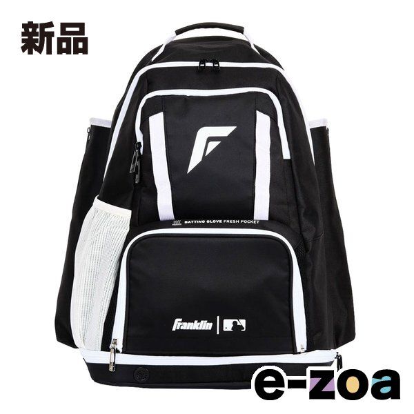 Franklin（フランクリン） MLB Gameday Bag Black/White 23523C2 (2680068)