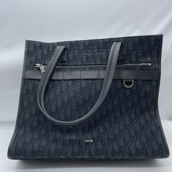 【中古】Christian Dior サファリ トートバッグ ブラック 11･BO･0223 ディオール[19]