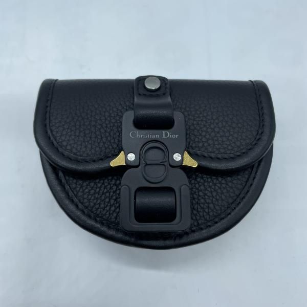 【中古】Christian Dior GALLOP ミニバッグ ブラック 22･BO･0213 ディオール[19]