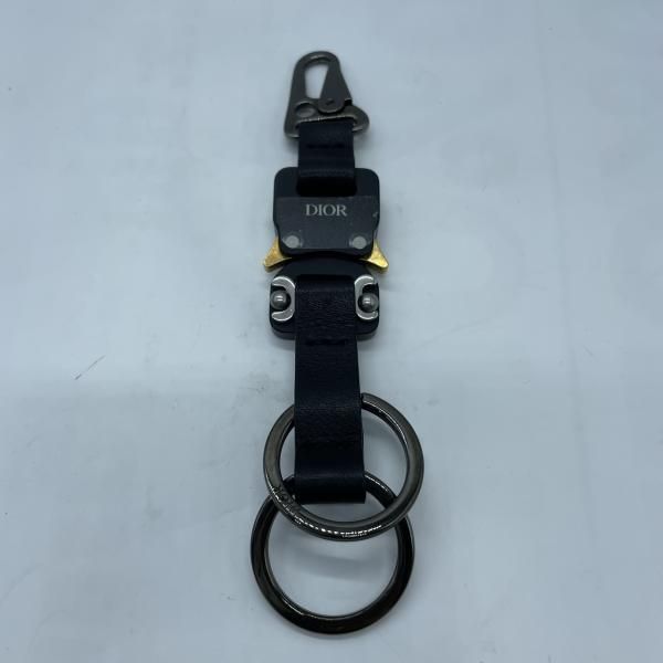 【中古】Christian Dior キーリング ブラック ディオール[19][240019535079] 中古】Christian Dior キーリング ブラック ディオール[19]