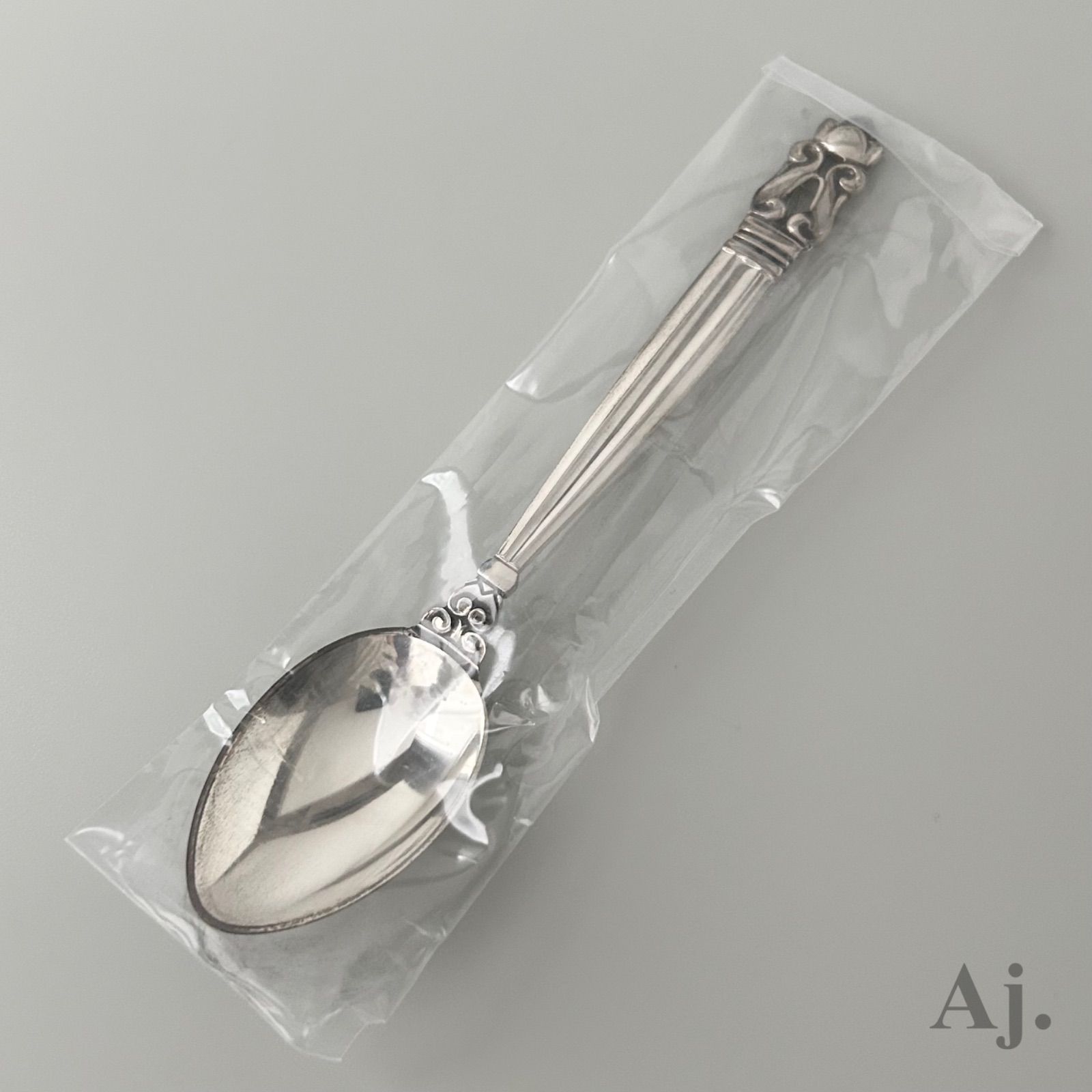 説明文必読】 ジョージジェンセン 観賞用 スプーン ACORN Sterling
