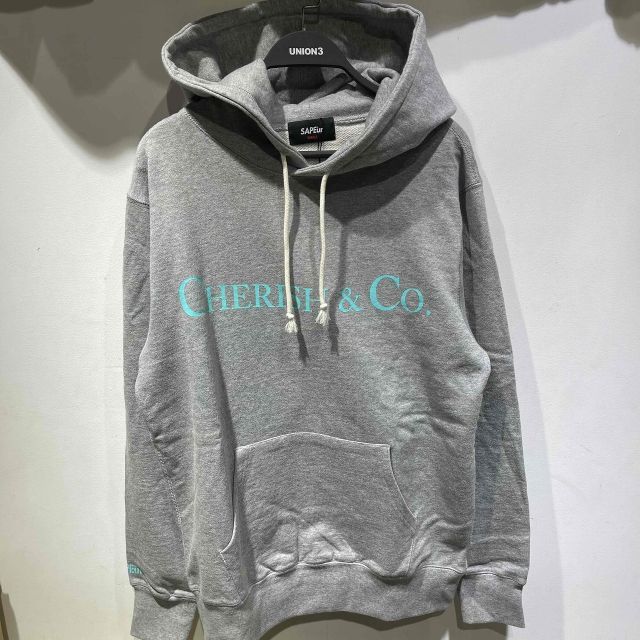 SAPEur CHERISH & CO HOODIE Sサイズ サプール ロゴフーディーパーカー 