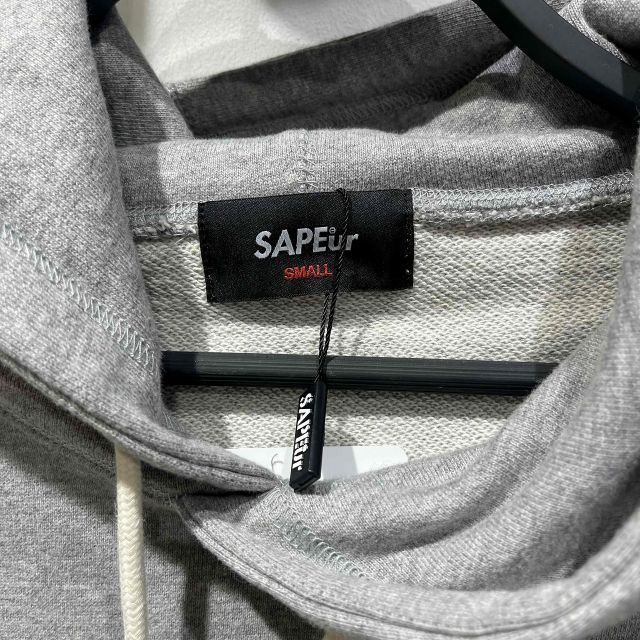 SAPEur CHERISH & CO HOODIE Sサイズ サプール ロゴフーディーパーカー 