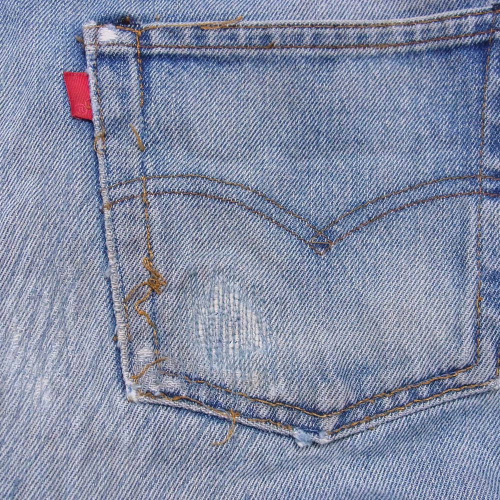 Levi's リーバイス 501 赤耳 サークルR ボタン裏刻印524 黒カンヌキ