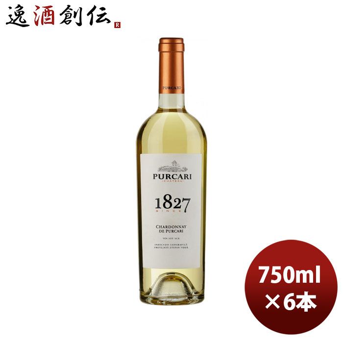 白ワイン モルドバ プルカリ・１８２７コレクション・シャルドネ 750ml × 1ケース / 6本 お酒 お酒 新生活