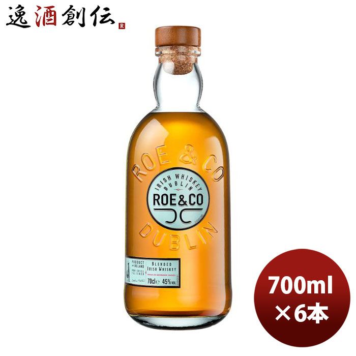 ウイスキー ROE&CO ロー アンド コー 700ml × 1ケース / 6本 正規品 アイリッシュ ブレンデッド 新生活 のし・ギフト対応不可