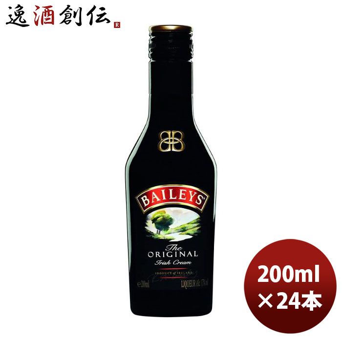 ベイリーズ オリジナル アイリッシュクリーム リキュール 200ml × 1ケース / 24本 正規品 新生活 のし・ギフト対応不可
