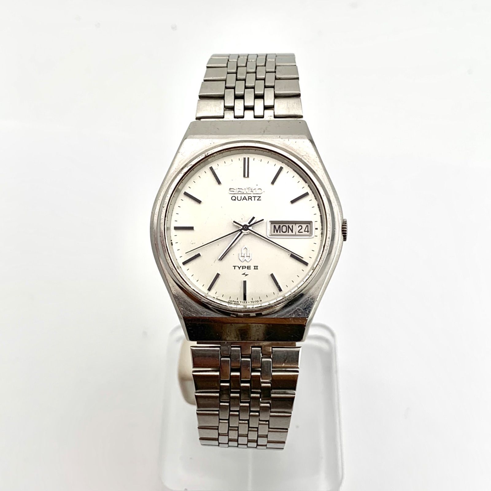 中古】SEIKO QUARTZ TYPE II 7123-7070 腕時計 - メルカリ