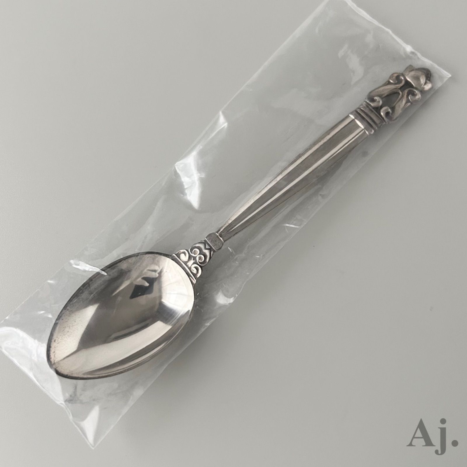 説明文必読】 ジョージジェンセン 観賞用 スプーン ACORN Sterling