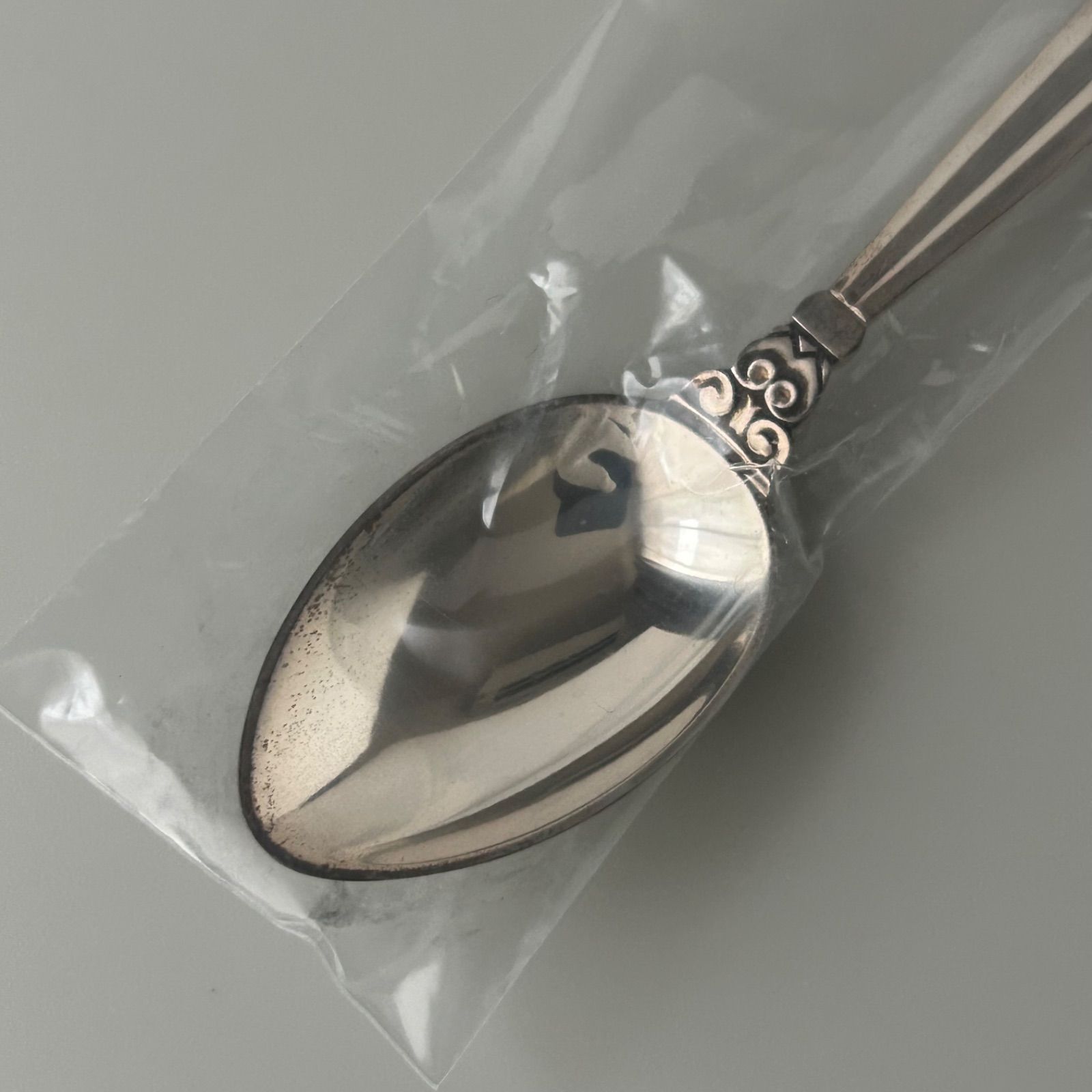 説明文必読】 ジョージジェンセン 観賞用 スプーン ACORN Sterling