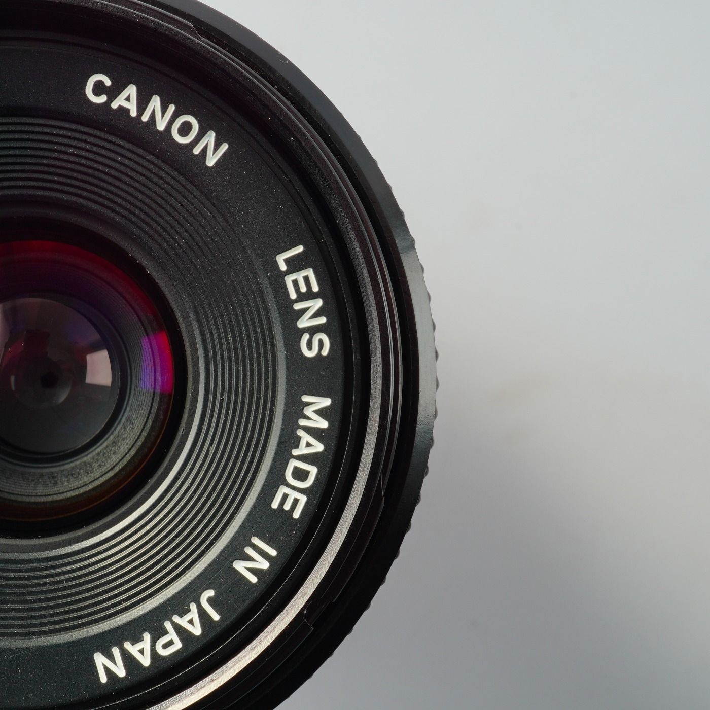 ジャンク】 Canon キヤノン New FD 35mm F/2.8 単焦点レンズ - メルカリ