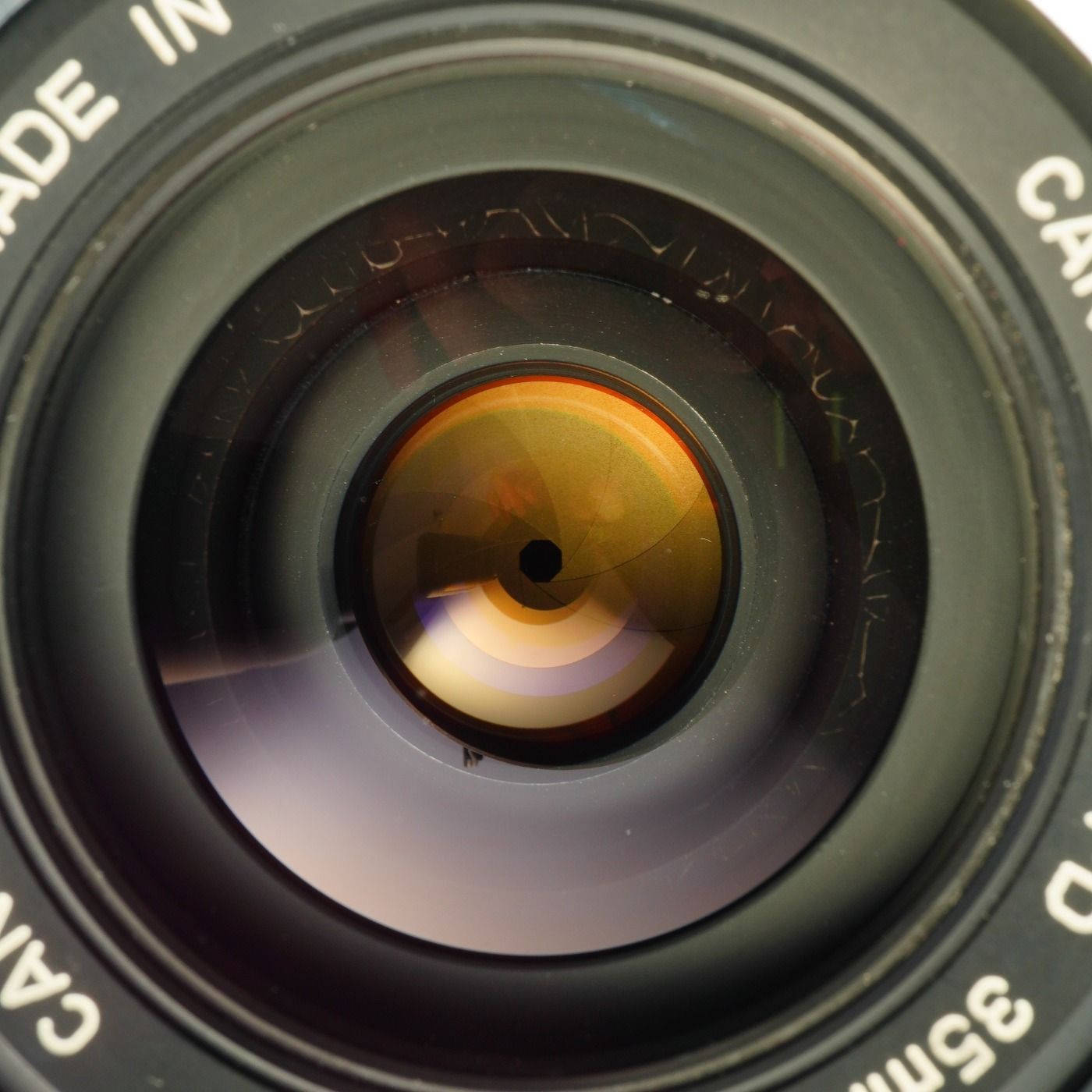 Canon キヤノン FD 35mm F/2 Concave 