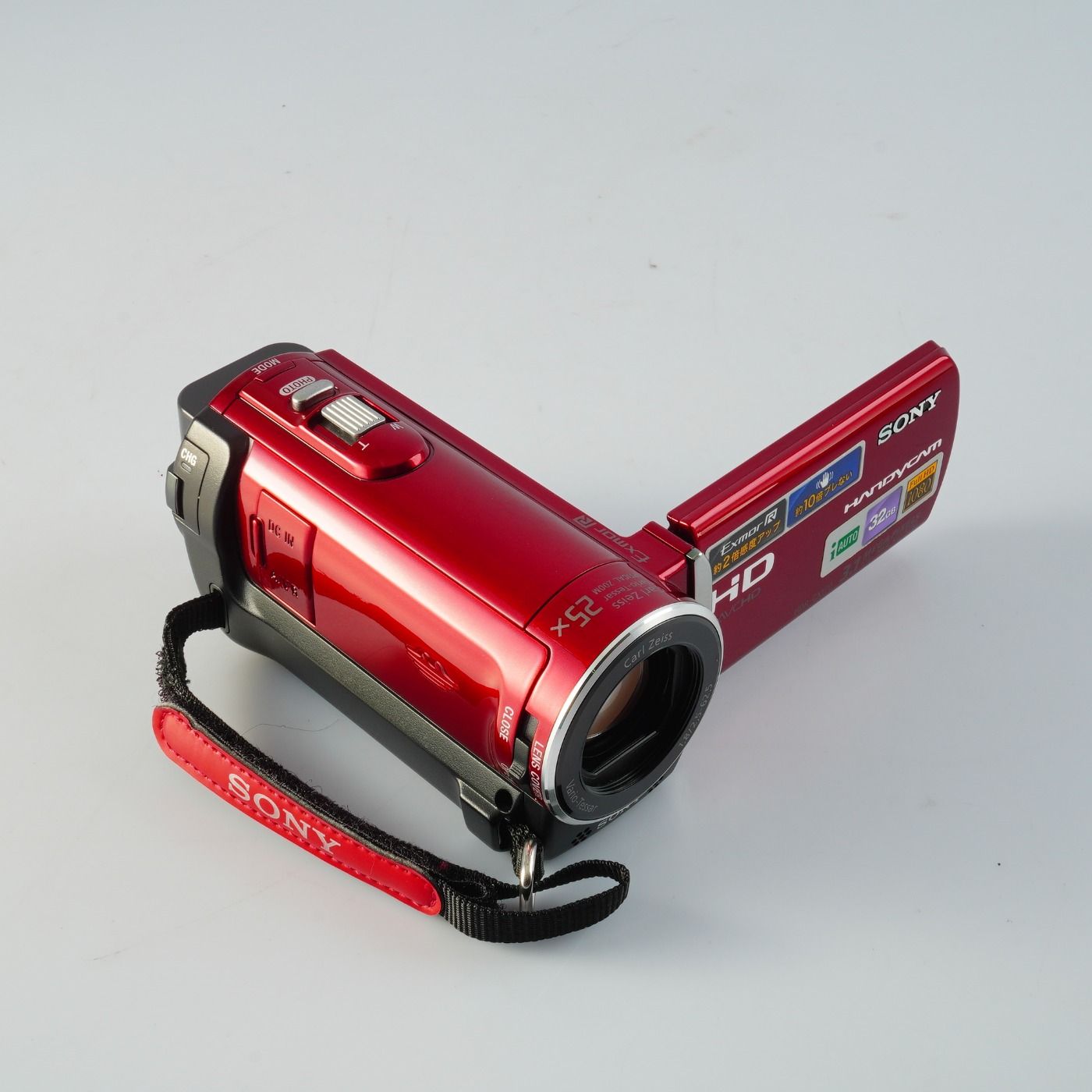 SONY ソニー HDR-CX170 Red + SD 4GB デジタルムービーカメラ - メルカリ