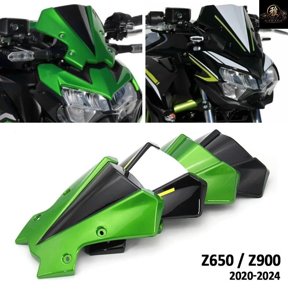 オートバイ用オフロード風防 Z650 2017 2018 2019用オートバイデフレクター Z 650 2017-2019用(Mod Amazon | オートバイのフロントガラスのウインドスクリーンバイザーバイザーデフレクター風防 適用車種 Z400 Z250 2019 2020  2021 2022 2023 2024Wind Screen Z-400 Z-250 (煙) | スクリーン本体 | 車＆バイク 