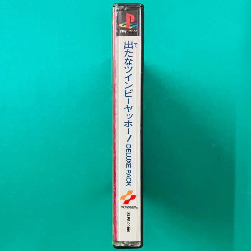 帯あり】PS1 出たなツインビーヤッホー! DELUXE PACK KONAMI コナミ