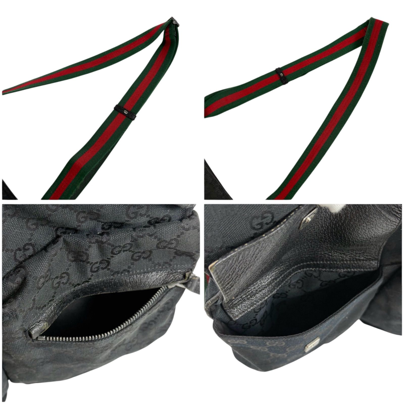 GUCCI グッチ ショルダーバッグ GGスプリーム シェリーライン 169937