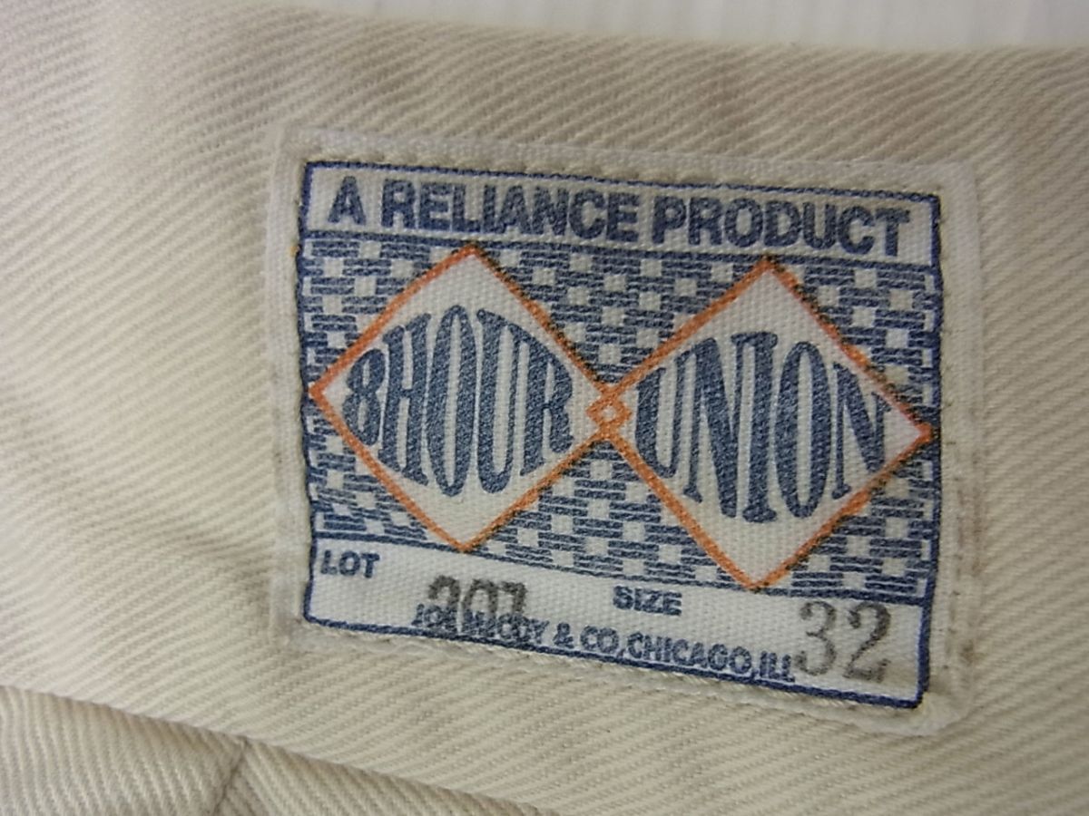 ☆THE REAL McCOY'S 8HOUR UNION リアルマッコイズ LOT 207 チノパン