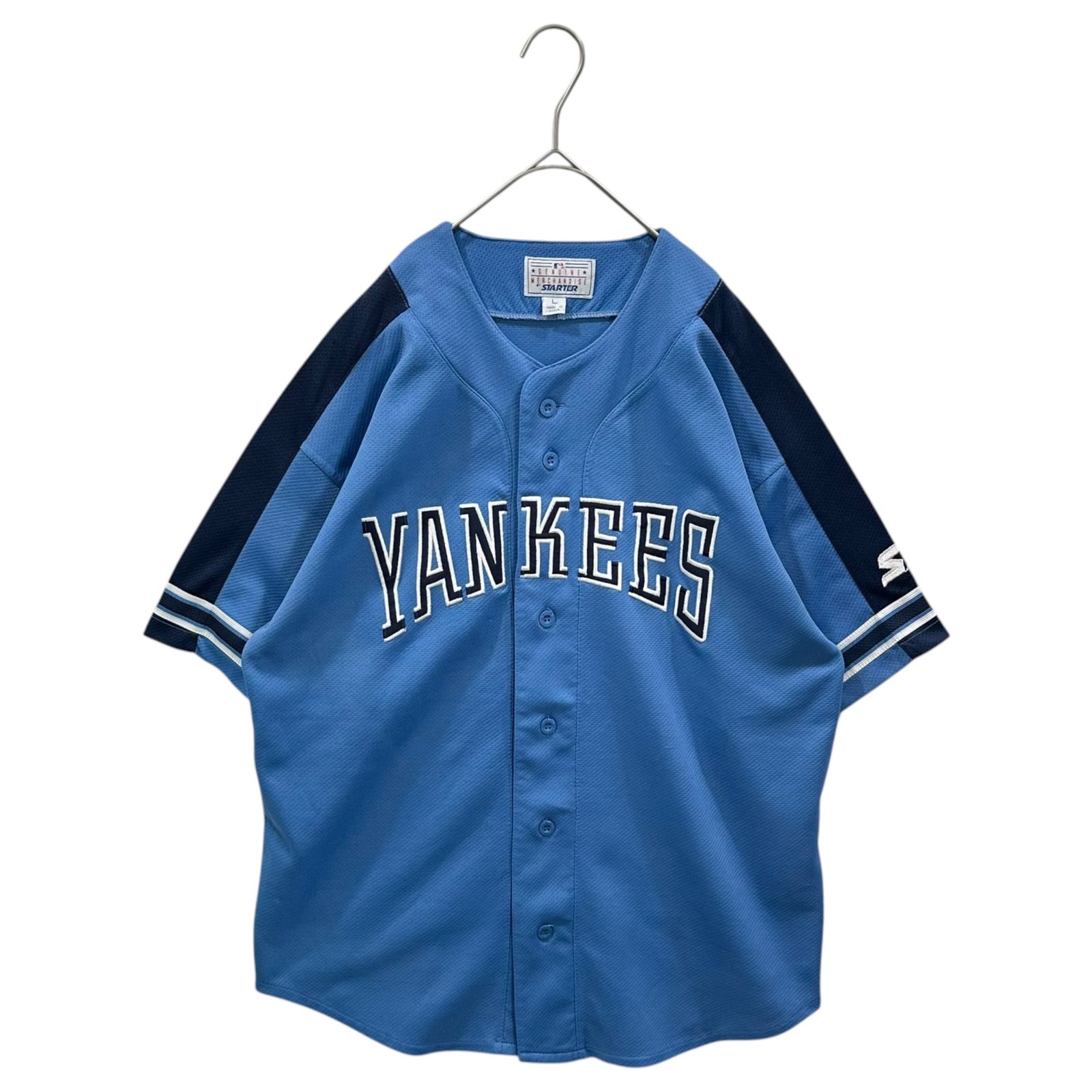 STARTER社製　MBL ヤンキース　ベースボールシャツ　90’s Lサイズ STARTER(スターター) 90's ”YANKEES” Baseball Shirt ヤンキース