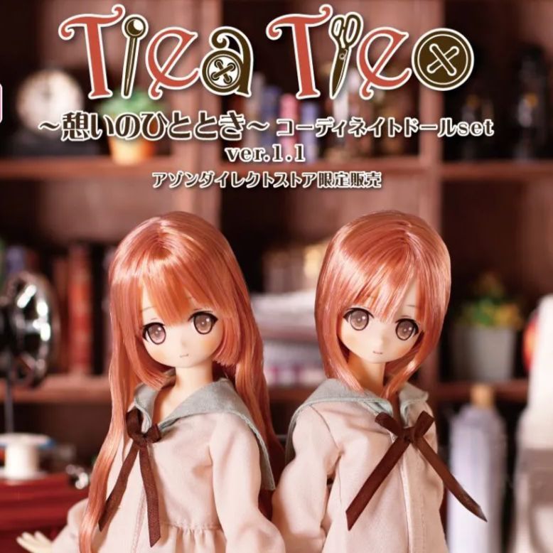 Azone アゾン ダイレクトストア限定 Alvastaria ティア＆ティオ ～憩いのひととき～ コーディネイトドールset ver.1.1 POD034-TCV POD035-TCV