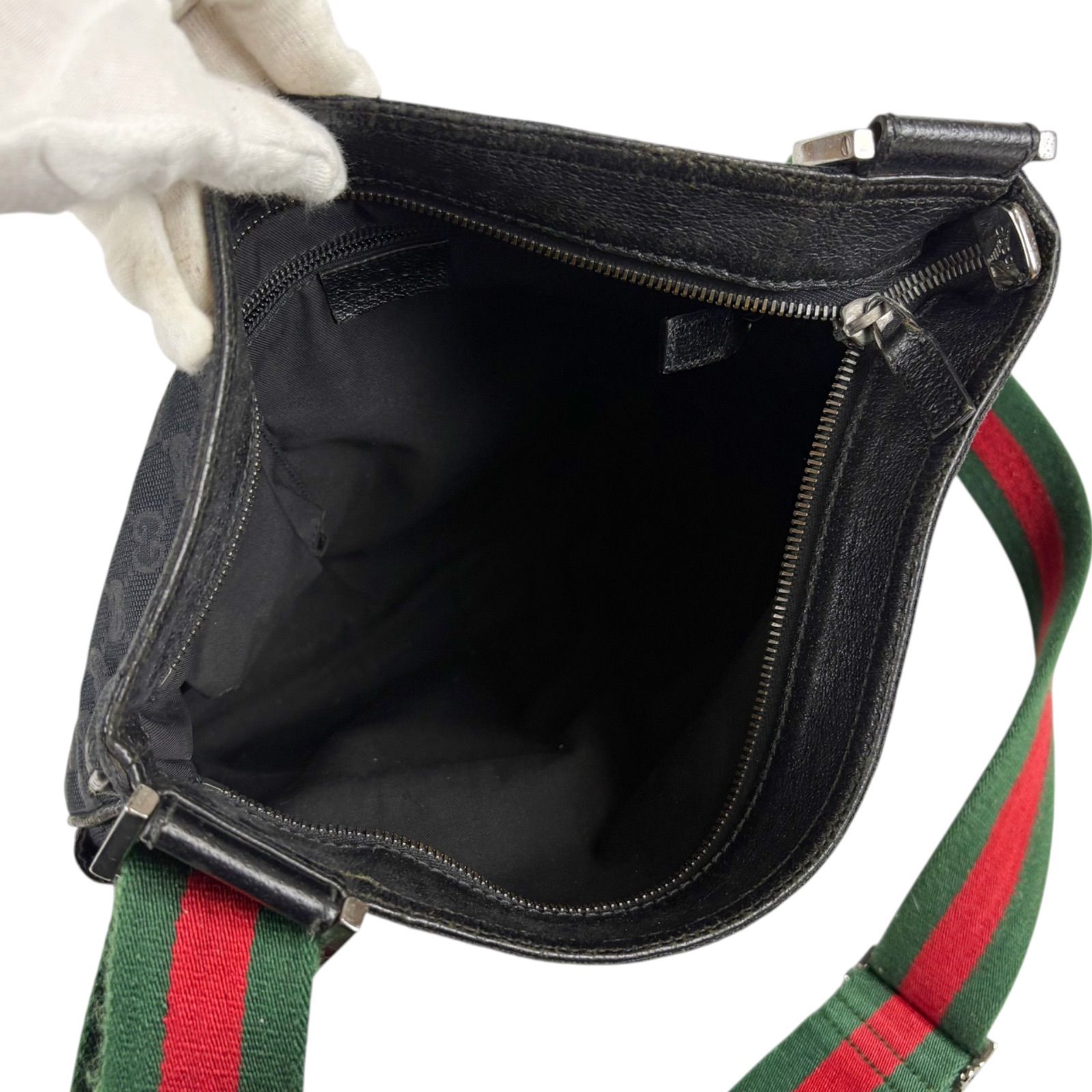 GUCCI グッチ ショルダーバッグ GGスプリーム シェリーライン 169937