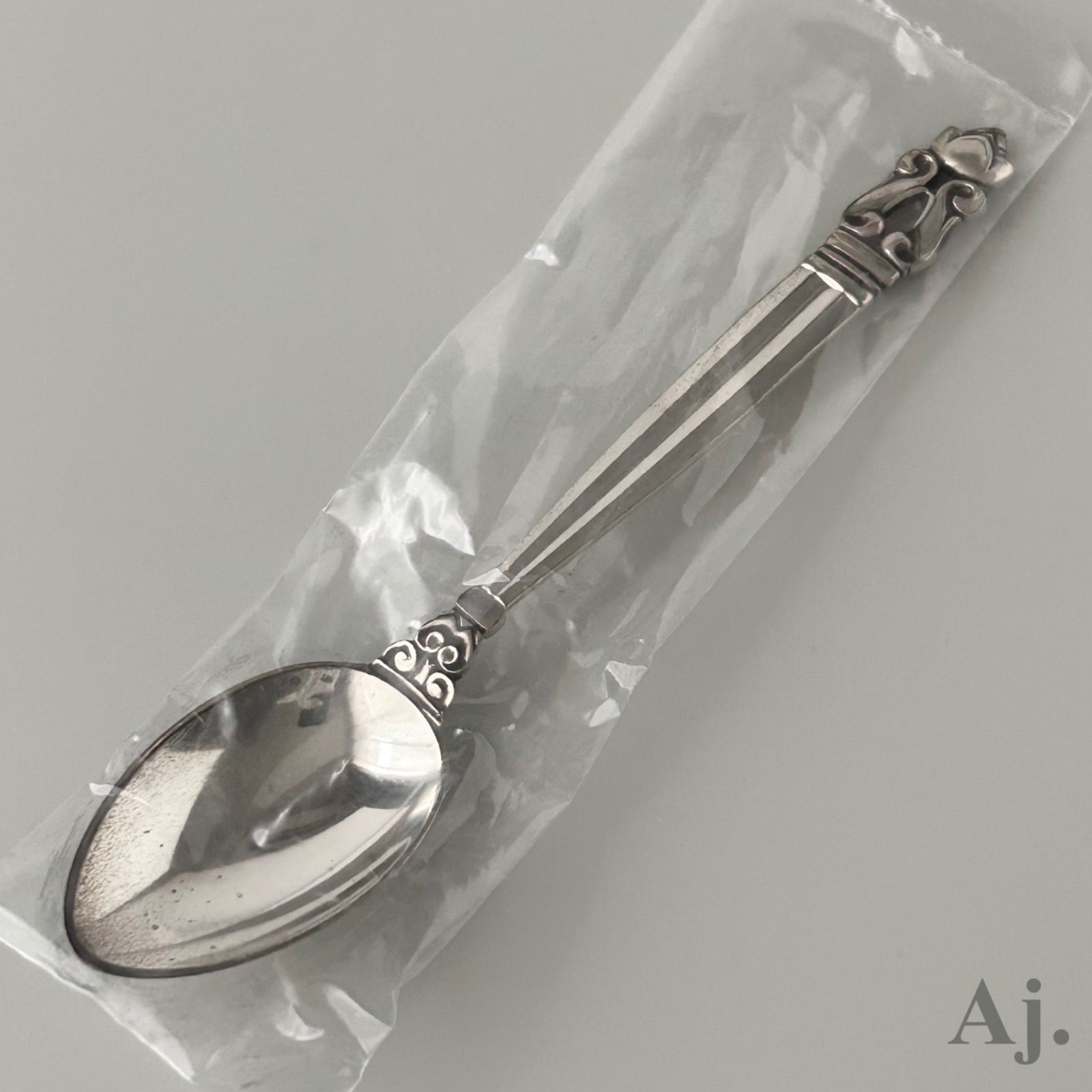 説明文必読】 ジョージジェンセン Silver925 観賞用 スプーン ACORN