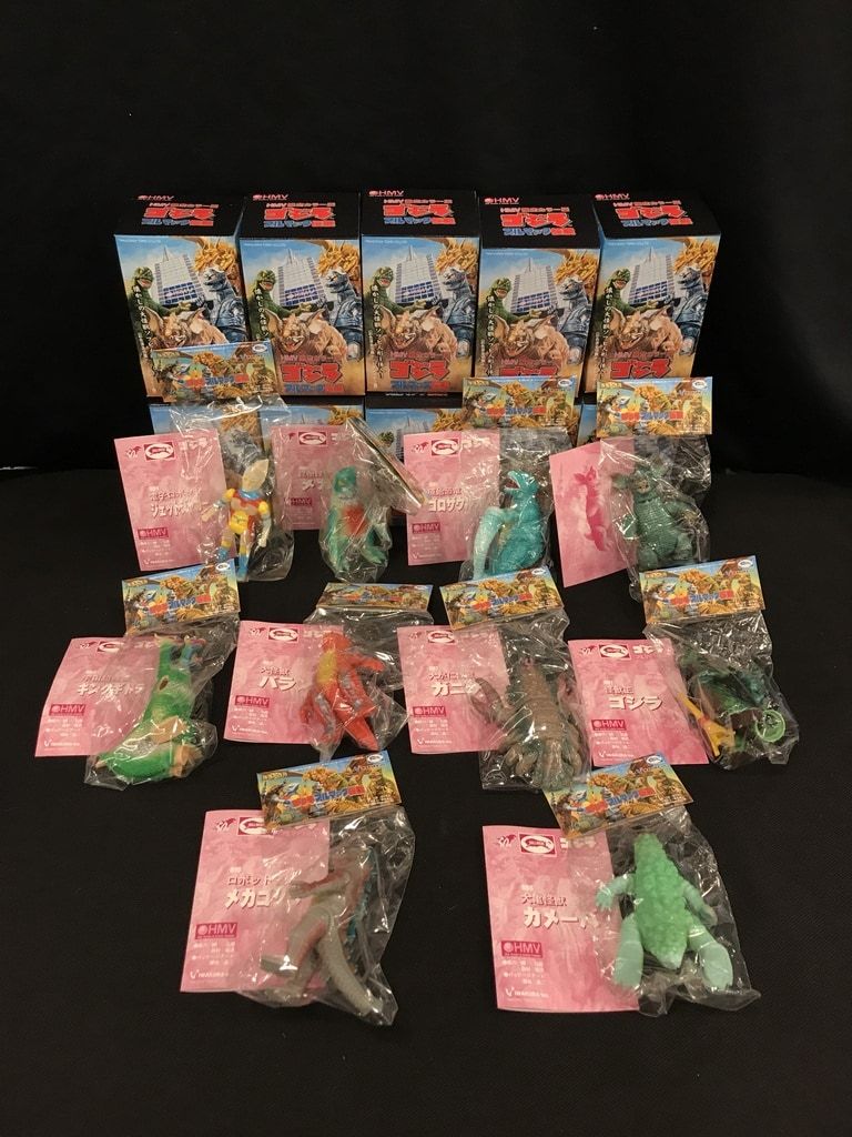 イワクラ ブルマァク伝説 HMV版ノーマルゴロザウルス10種セット ゴジラ ブルマァク伝説
