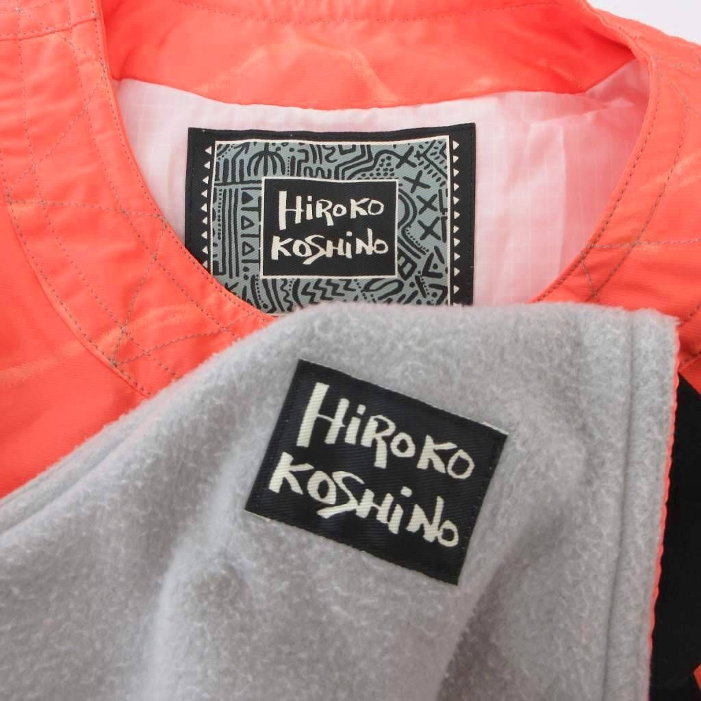ヒロココシノ HIROKO KOSHINO スキー ウエア セットアップ L オレンジ
