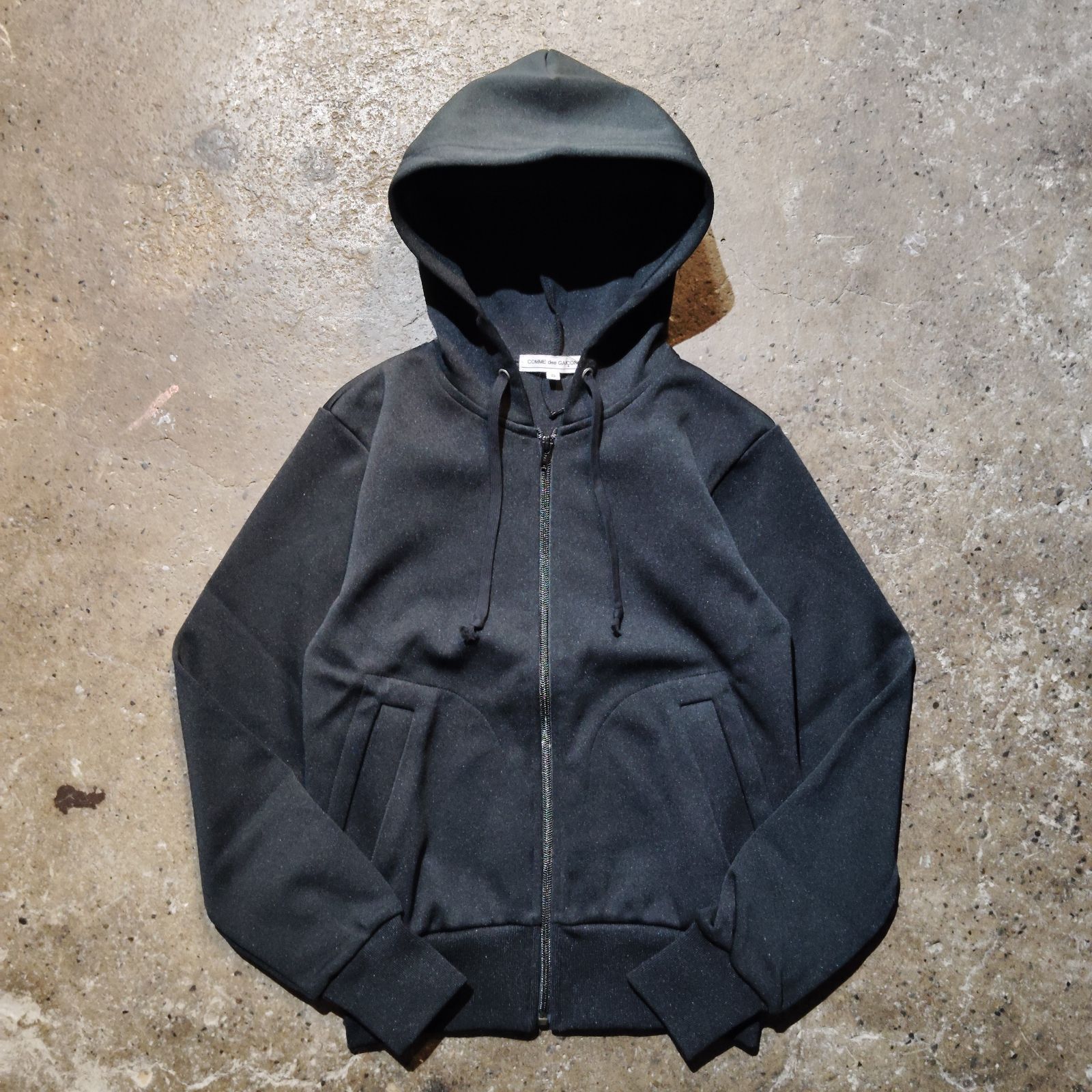 COMME des GARCONS 12ss 路面店限定 ポリエステル ジップアップ パーカー コムデギャルソン 2012ss AD2012 フーディ S