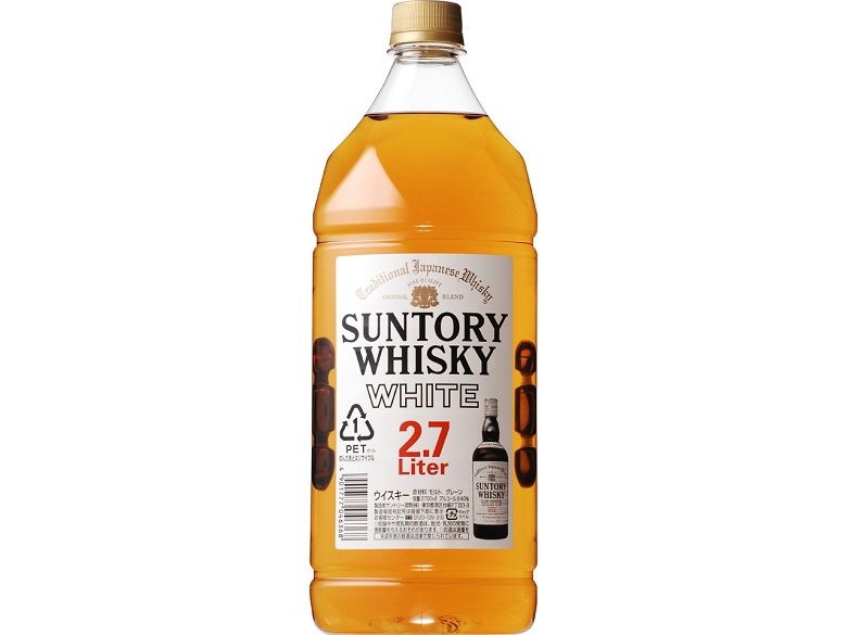 ウイスキー サントリー ホワイト ＰＥＴ 2700ml 2.7L 6本 １ケース ギフト 父親 誕生日 プレゼント 新生活 入学祝い 卒業祝い 就職祝い 進学祝い