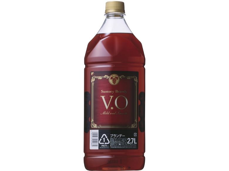 ブランデー サントリー ブランデー VO ペット 2700ml 2.7L 6本 1ケース ギフト 父親 誕生日 プレゼント 新生活 入学祝い 卒業祝い 就職祝い 進学祝い