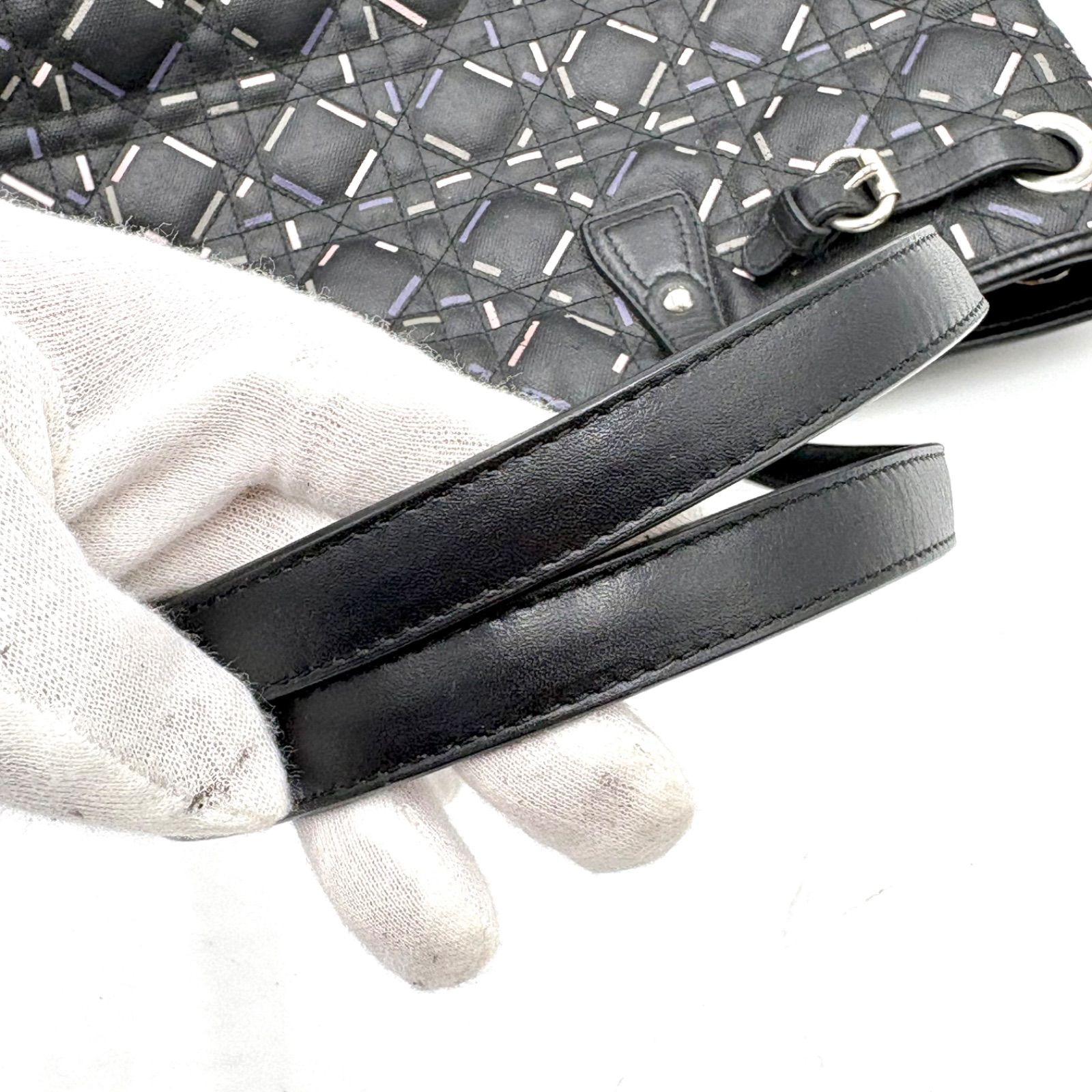 Christian Dior クリスチャンディオール カナージュ パナレア トート 
