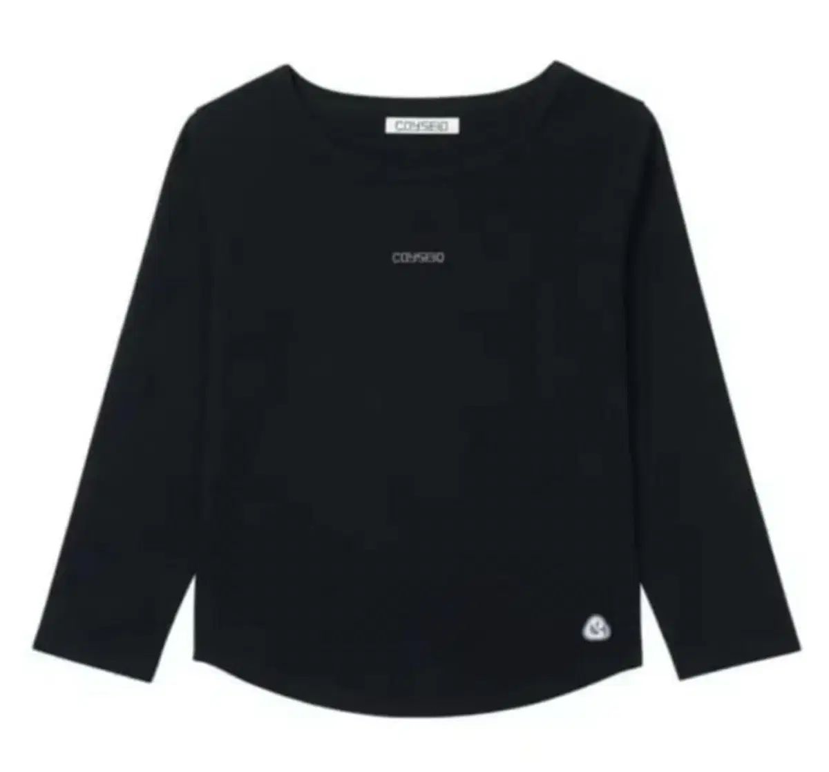 コイッセイ오 ミニ ロゴ ブラック Tシャツ