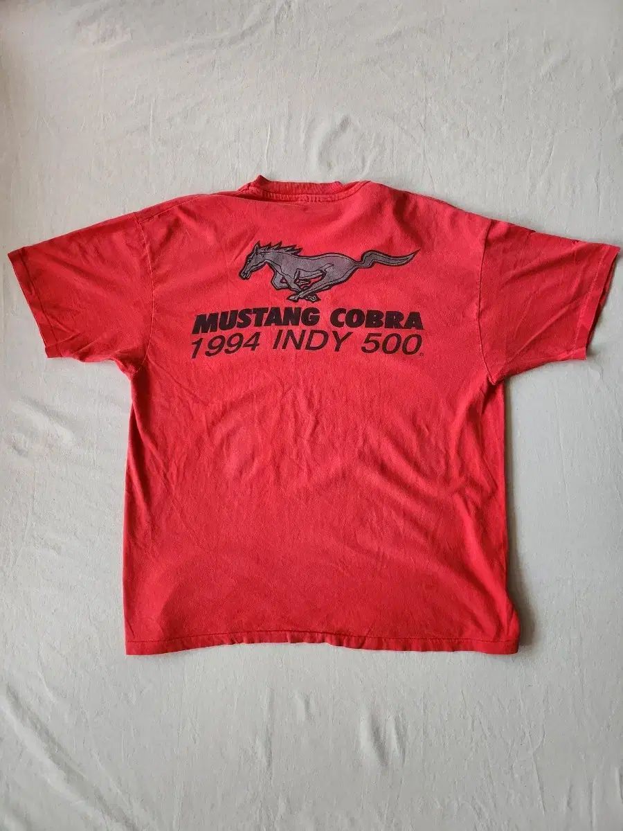 90s Indy race mustang cobra Tシャツ