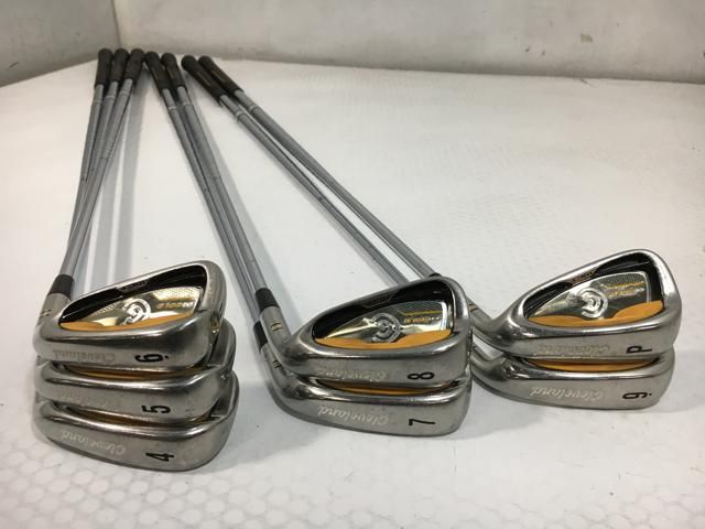 返品OK 【中古ゴルフクラブ】(7本セット)クリーブランド CG GOLD