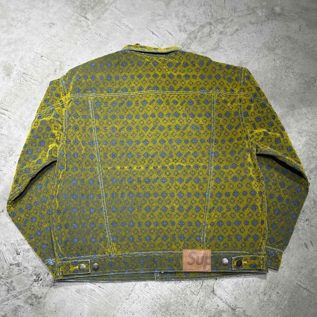 Supreme 24aw Flocked Denim Trucker Jacket Mサイズ シュプリーム