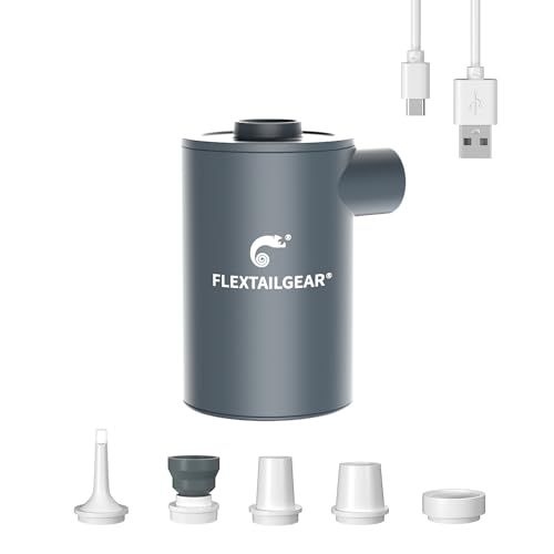 FLEXTAILGEAR Max Pump 2020 電動空気入れ エアーポンプ 電動ポンプ 2.2kPa気圧 3600mAh電池 充電式 空気抜き 空気入れ エアマット 空気ベッド 圧縮袋 浮き輪 キャンプ アウトドア″mn 48874f99