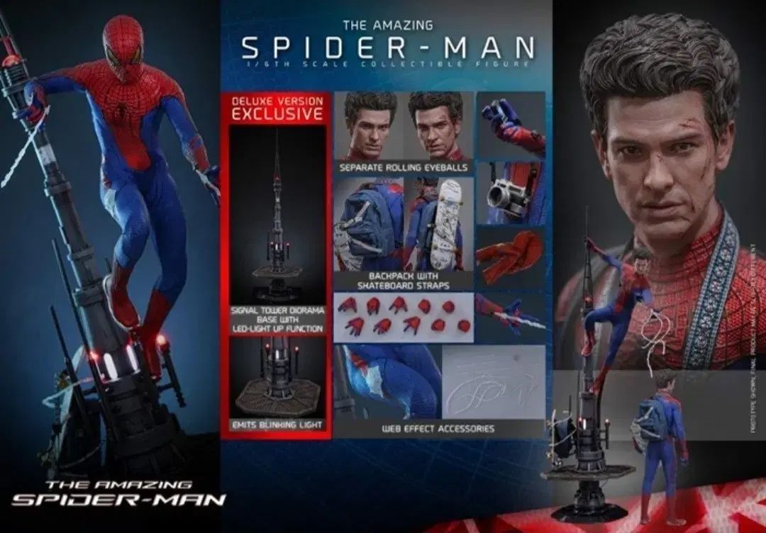 ホットトイズ MMS772 アメイジング・スパイダーマン デラックス・バージョン