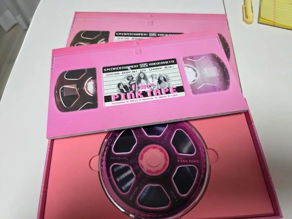 f(x) ピンク テープ トレカなし
