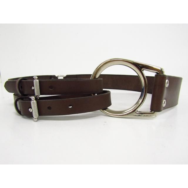 RALPH LAUREN ラルフローレン レザー ダブルバックルベルト☆AC26540