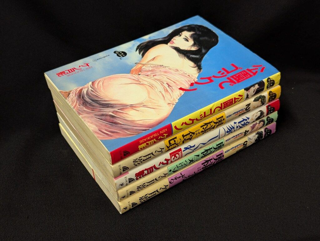 ミリオン出版 ミリオンコミックス ケン月影 ケン月影SERIES全5巻 セット